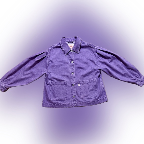 Levi's Jackets & Blazers - NWOT Levi's fresh esther modern cotton jacket in lavender-purple.